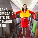 Cuánto gana una aeromoza o tripulante de cabina y dónde estudiar en Perú