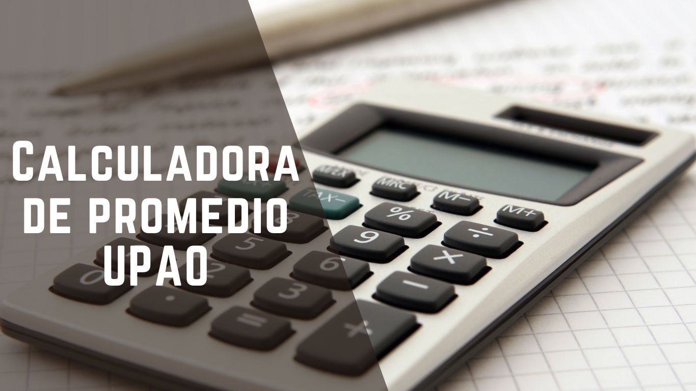 Calculadora de promedio UPAO